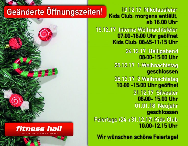 öffnungszeiten Weihnachten 2022 Solothurn Geänderte_Öffnungszeiten_Weihnachten01 Fitness Hall Lünen